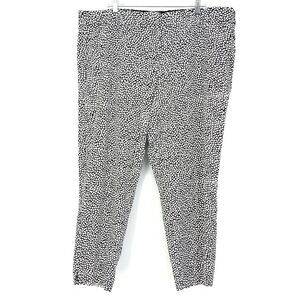 Lane Bryant Pants Plus Size 22 The Modernist Collection Skinny Ankle Black White